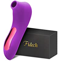  - Estimulador de Pezones- FIDECH Masajeador con 7 Modos de Intensidad para Mujeres-100% Impermeable- Carga USB Magnética- Juguete de Adultos para Parejas o Solos